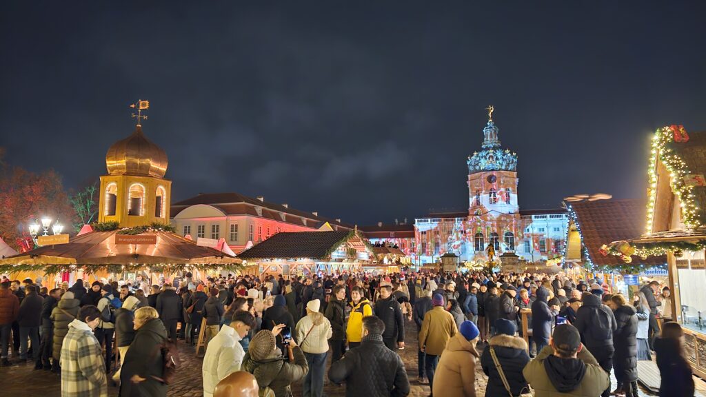 Christmas market at Charlottenburg Palace