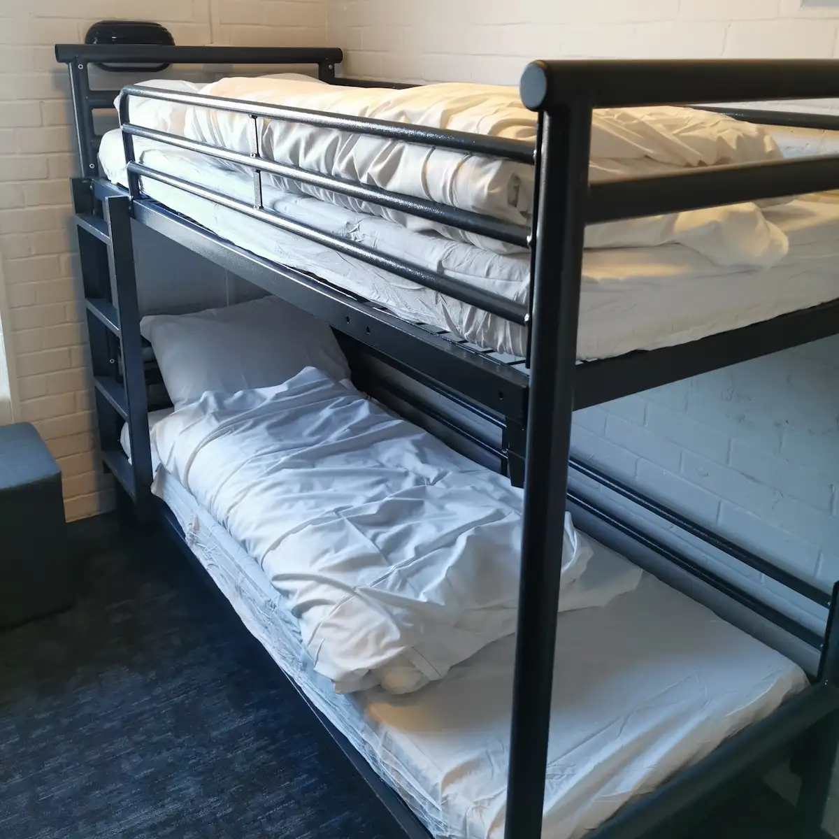 Hostel bunk beds